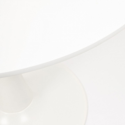 Стол TULIP (mod. 011) металл, мдф, 90*74, белый. Фото №2