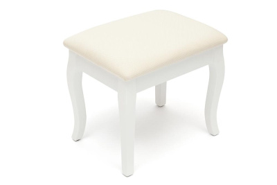 Туалетный столик с пуфом NY-V3024 Белый. Фото