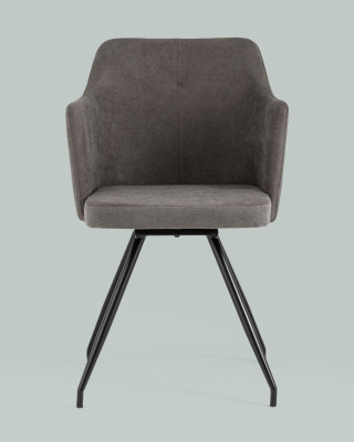 Стул Слинг вращающийся серо-коричневый фото Стул Слинг вращающийся серо-коричневый. Фото №5