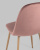 Стул Валенсия велюр пыльно-розовый фото Стул Валенсия велюр пыльно-розовый. Фото №9