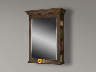 Зеркало с полками над обувницей Б5.4-7 фото Зеркало с полками над обувницей Б5.4-7. Фото №2