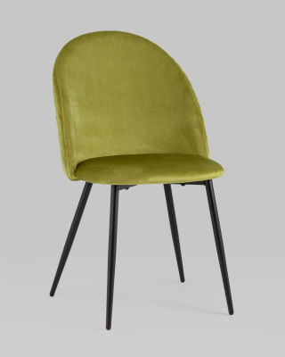 Стул Lilly велюр фисташковый. Фото