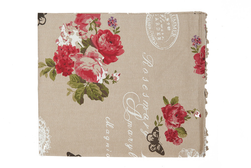 Скатерть квадратная  Secret De Maison Summer Garden (150см х 150см). Фото №1