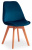 Стул Secret De Maison TULIP SOFT (mod. 74) вельвет/дерево , 54 х 47 х 83 см , синий (HLR 63)/натуральный (поставляется по 4 шт) фото Стул Secret De Maison TULIP SOFT (mod. 74) вельвет/дерево , 54 х 47 х 83 см , синий (HLR 63)/натуральный (поставляется по 4 шт). Фото №1