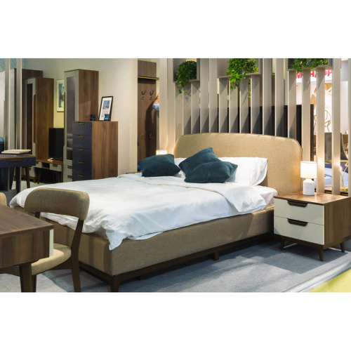 Кровать с ортопедическим основанием и ящиком 1.8 Сканди Лайт_Беж. Фото №9