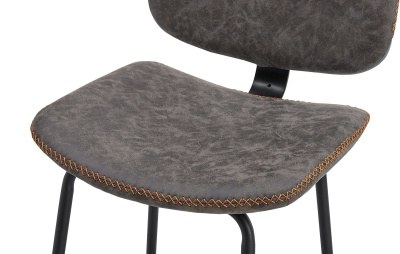 Стул полубарный CQ-5397 серый 2089. Фото