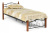 Кровать AT-803 Wood slat base дерево гевея/металл, 90*200 см (Single bed), красный дуб/черный фото Кровать AT-803 Wood slat base дерево гевея/металл, 90*200 см (Single bed), красный дуб/черный. Фото №1