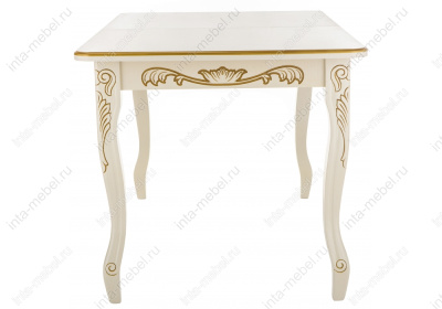 Стол деревянный Мауро патина золото. Фото №5