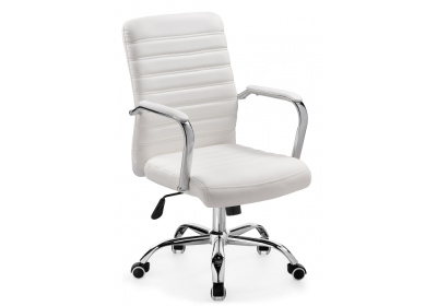 Стул Компьютерное кресло Tongo белое. Фото №5