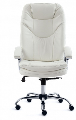 Кресло SOFTY LUX  кож/зам, белый, 36-01 фото Кресло SOFTY LUX  кож/зам, белый, 36-01. Фото №2