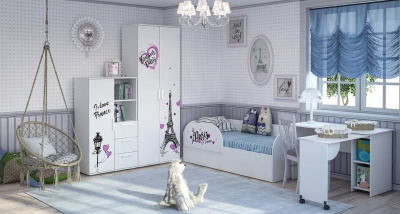 Стол письменный Трио,белый фото Стол письменный Трио,белый. Фото №4