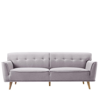 Диван Florena 5281 (3-х местный) серый/бежевый. Фото