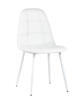 Стул Тейлор экокожа белый. Фото