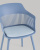 Стул Crocus с подушкой велюр голубой фото Стул Crocus с подушкой велюр голубой. Фото №10
