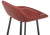 Барный стул Bosito wine red фото Барный стул Bosito wine red. Фото №5