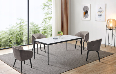 Стол DT-2010 белая керамика MR35 (180). Фото