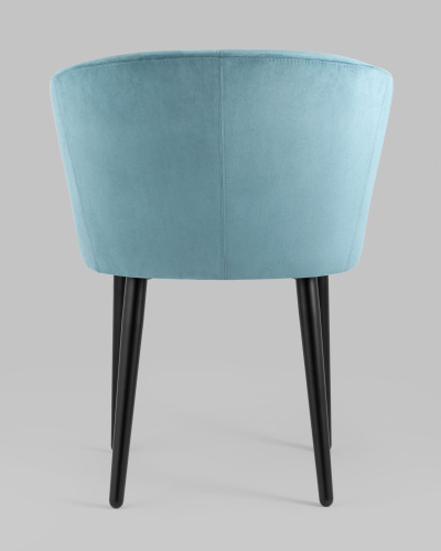 Кресло Ральф велюр пыльно-голубой. Фото №6