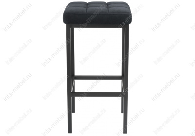 Барный стул Лофт ткань катания черный / черный матовы. Фото №2