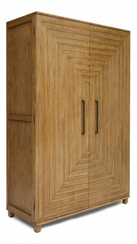 Шкаф Secret De Maison HOWELL ( mod. BKC 19-08 ) красное дерево/металл, 92х45х200см, античный дуб. Фото №1