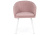 Стул Валета пыльно-розовый / белый фото Стул Валета пыльно-розовый / белый. Фото №2