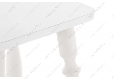 Стул деревянный Грай белый глянец. Фото