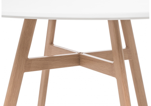 Стол Skandi 90 белый. Фото №4