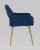 Стул Кромвель NEW синий фото Стул Кромвель NEW синий. Фото №4