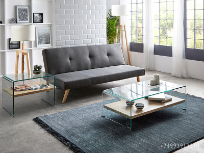 Журнальный стол DUPEN M-130 Прозрачный. Фото