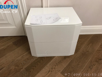 Тумба прикроватная DUPEN M-102 белая фото Тумба прикроватная DUPEN M-102 белая. Фото №4