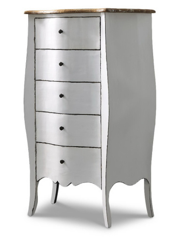 Комод вертикальный FL-7001 белый. Фото №3