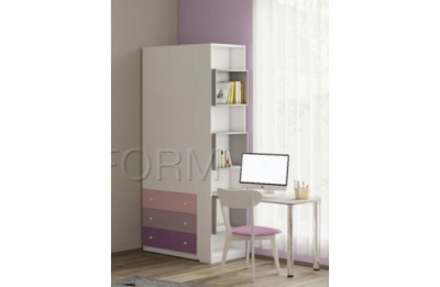 Стол приставной к стеллажу Силуэт. Фото