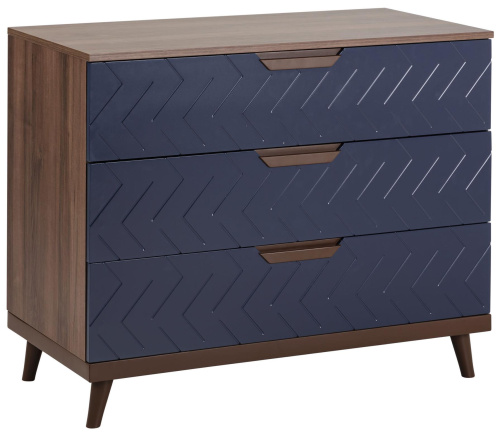 Комод с 3 ящиками Сканди Сапфир. Фото №1