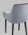Стул Джоан велюр серый. Фото №8
