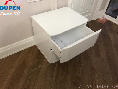 Тумба прикроватная DUPEN M-102 белая фото Тумба прикроватная DUPEN M-102 белая. Фото №5