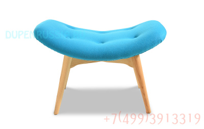 Банкетка DC917F blue-голубая. Фото