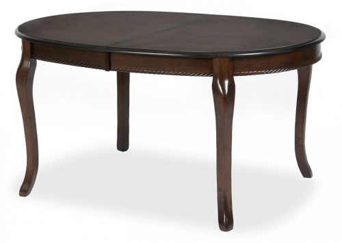 Стол раскладной Royal ( RY-T6EX ) дерево гевея/мдф, 150+44х106х75см, Tobacco. Фото №1