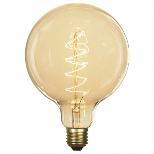 Лампа накаливания Lussole Edisson E27 60Вт 2800K GF-E-760. Фото №1