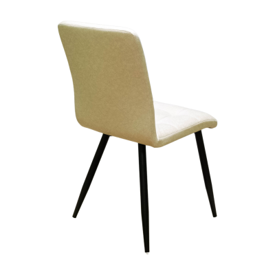 Стул Доби (Каркас (муар черный) тк. коллекции Safari бежевый 011) фото Стул Доби (Каркас (муар черный) тк. коллекции Safari бежевый 011). Фото №4