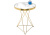 Стол Milena white / gold фото Стол Milena white / gold. Фото №5