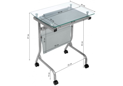 Стол Riko серый. Фото №8