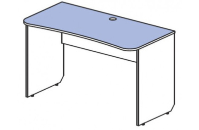 Стол письменный Силуэт. Фото