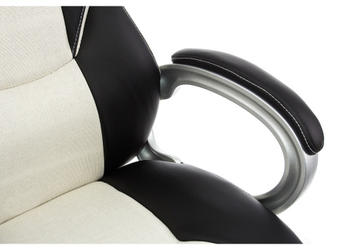 Компьютерное кресло Navara кремовое / черное. Фото №6