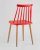 Стул Морган пластиковый красный. Фото №7