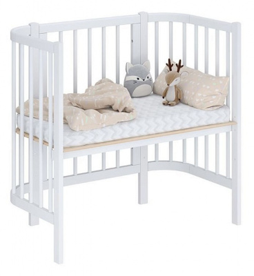 Кроватка Polini kids Simple 105, белый фото Кроватка Polini kids Simple 105, белый. Фото №3