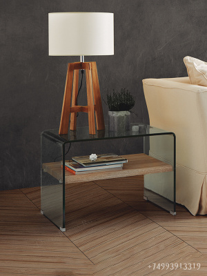 Журнальный стол DUPEN M-130 Прозрачный. Фото