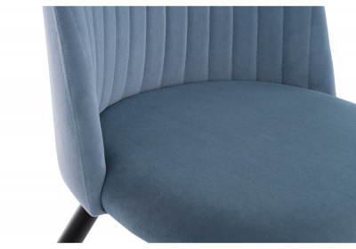 Стул Gabi blue / black фото Стул Gabi blue / black. Фото №4