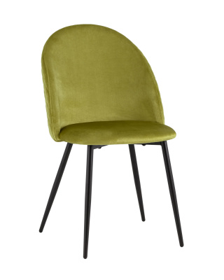 Стул Lilly велюр фисташковый. Фото