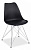 Стул TULIP IRON CHAIR (mod.EC-123) металл/пластик, 54,5*48*83,5см, черный (поставляется по 4 шт)