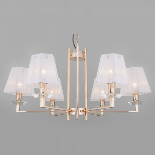 Подвесная люстра Eurosvet Alegria 60114/6 золото. Фото №1