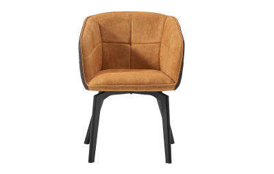 Стул HERTA 13359 MUSTARD желтый. Фото